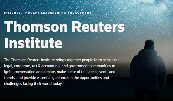Academic Podcasts, Forums, and Articles from the Thomson Reuters Institute
