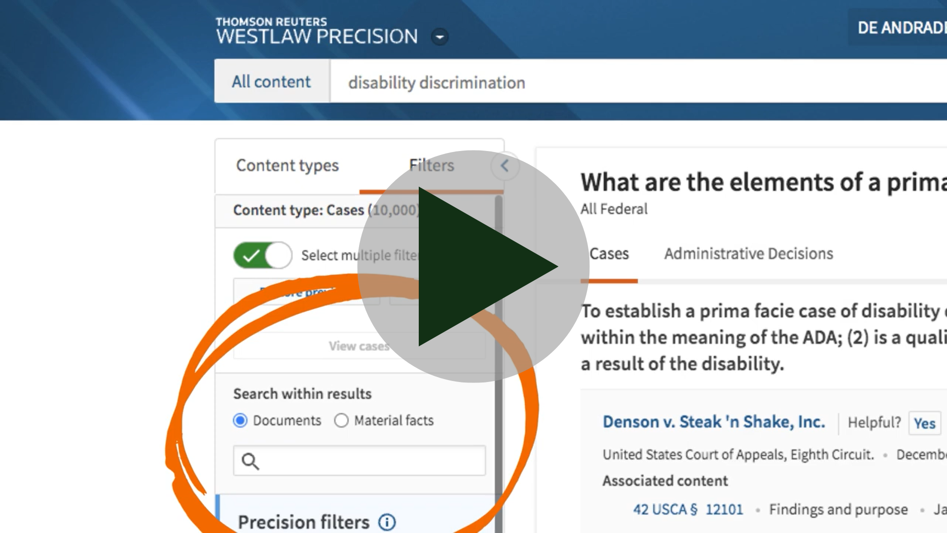 Search Within Results